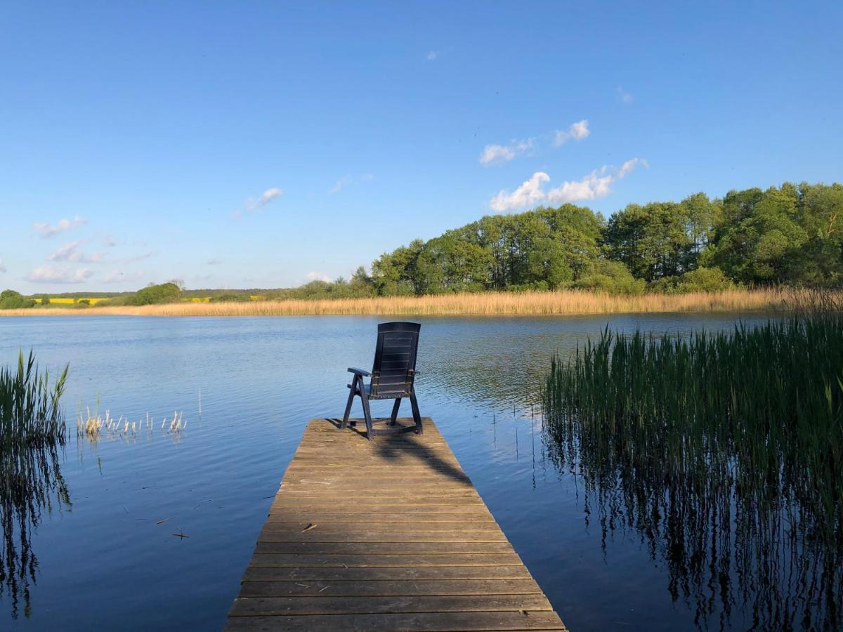 Haus Am See Mit Steg, Boot, Kamin Und Sauna - Mecklenburgische Seenplatte Βίλα Blankensee  Εξωτερικό φωτογραφία