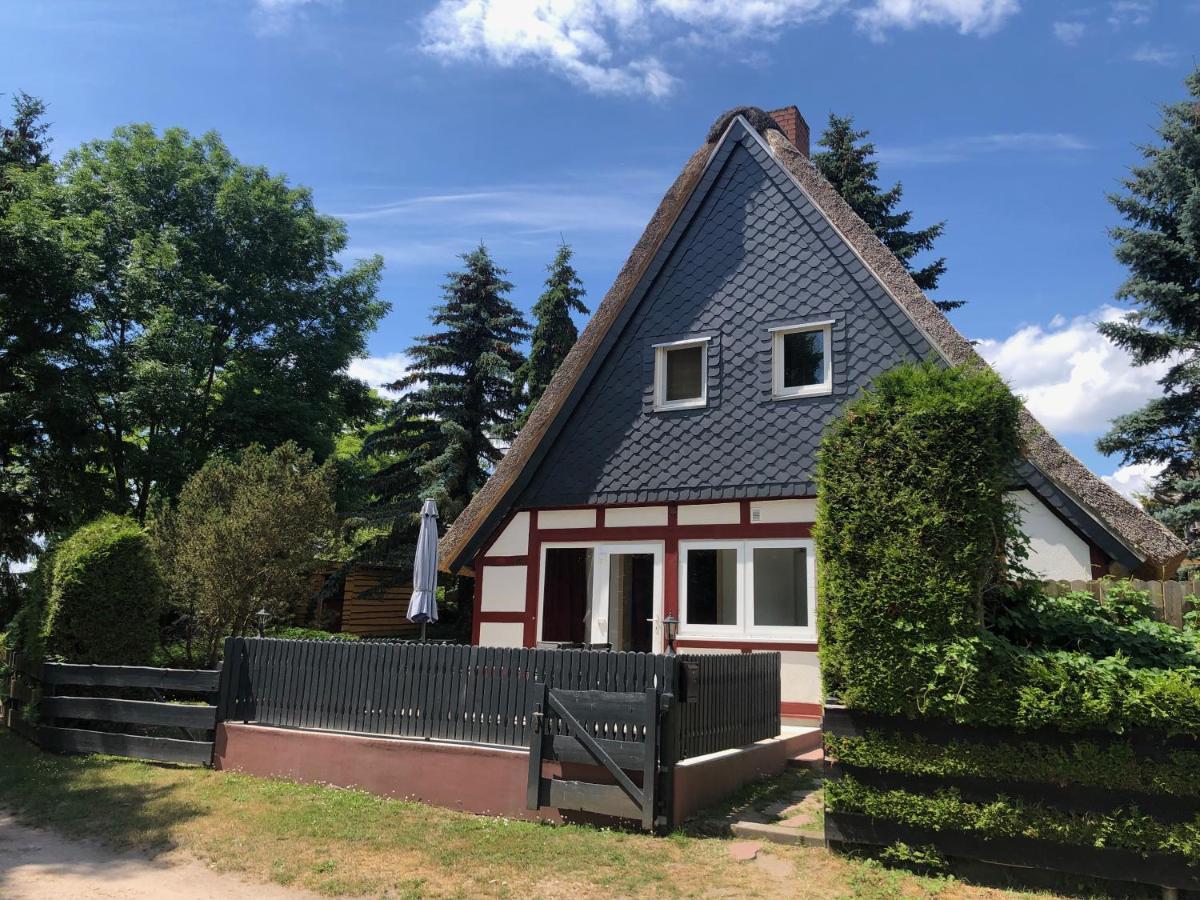 Haus Am See Mit Steg, Boot, Kamin Und Sauna - Mecklenburgische Seenplatte Βίλα Blankensee  Εξωτερικό φωτογραφία