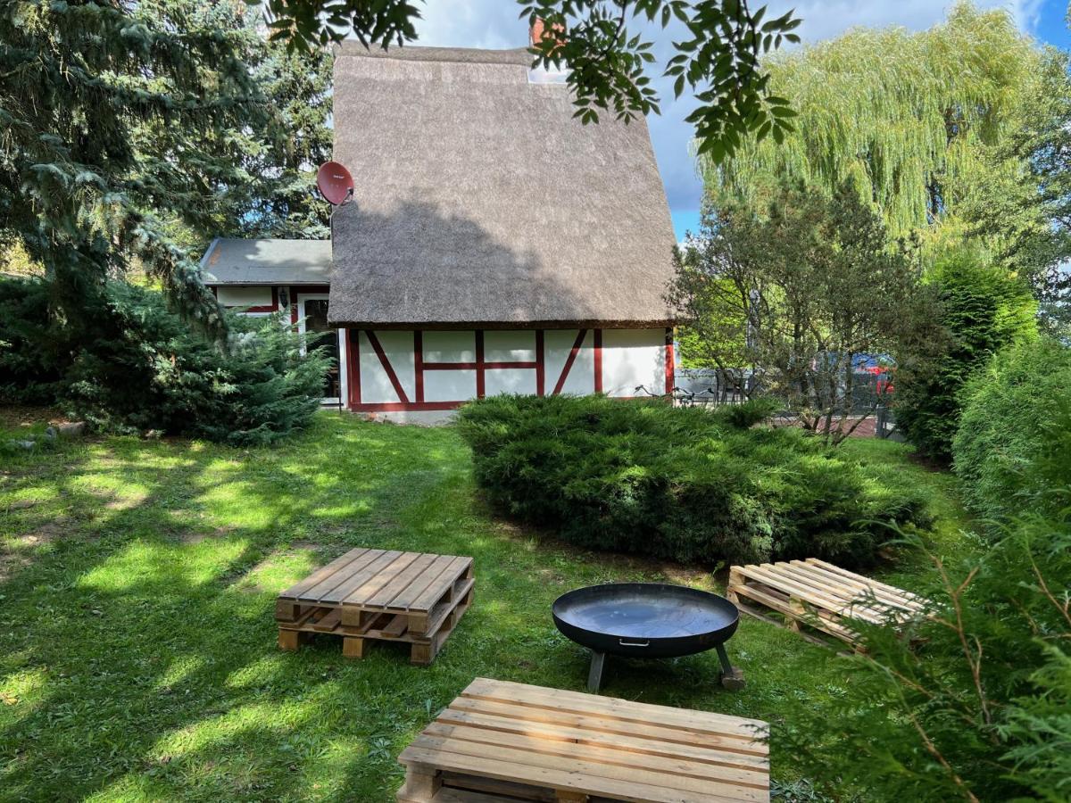 Haus Am See Mit Steg, Boot, Kamin Und Sauna - Mecklenburgische Seenplatte Βίλα Blankensee  Εξωτερικό φωτογραφία